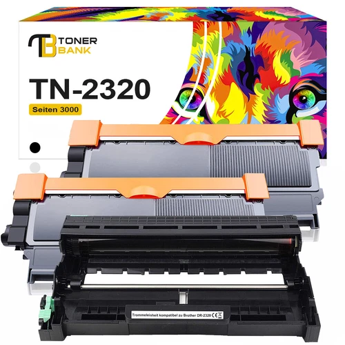 Toner Compatible With Brother TN2320 HL-L2340DW L2360DN DCP-L2520DW MFC-L2700DW