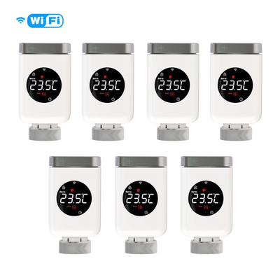 MOES Tuya Smart Wifi/Zigbee Thermostatic Radiator Valve TRV Programmable App Rem