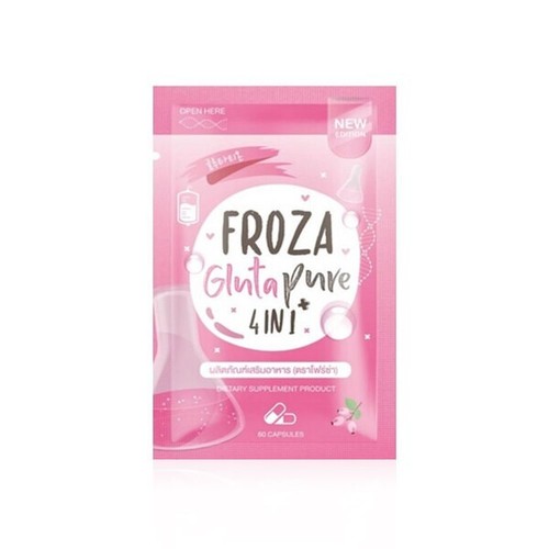 6 x FROZA Gluta Pure 4 In 1 Reduces Acne, blemishes Smooth SKin 60 Capsule - Picture 7 of 7