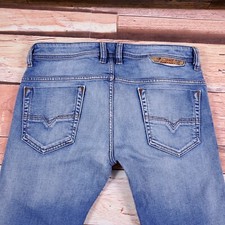 Diesel Safado Regular Slim Straight Mens Jeans Wash 31 (Fit 34.5x32.5) Denim