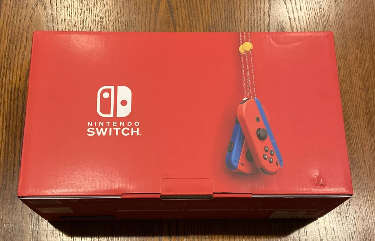 Consola NINTENDO SWITCH 1.1 Edicion Especial Mario Red/Blu