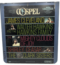 Gospel CED RCA Videodisc Selectavision James Cleveland,Mighty Clouds of Joy,ETC