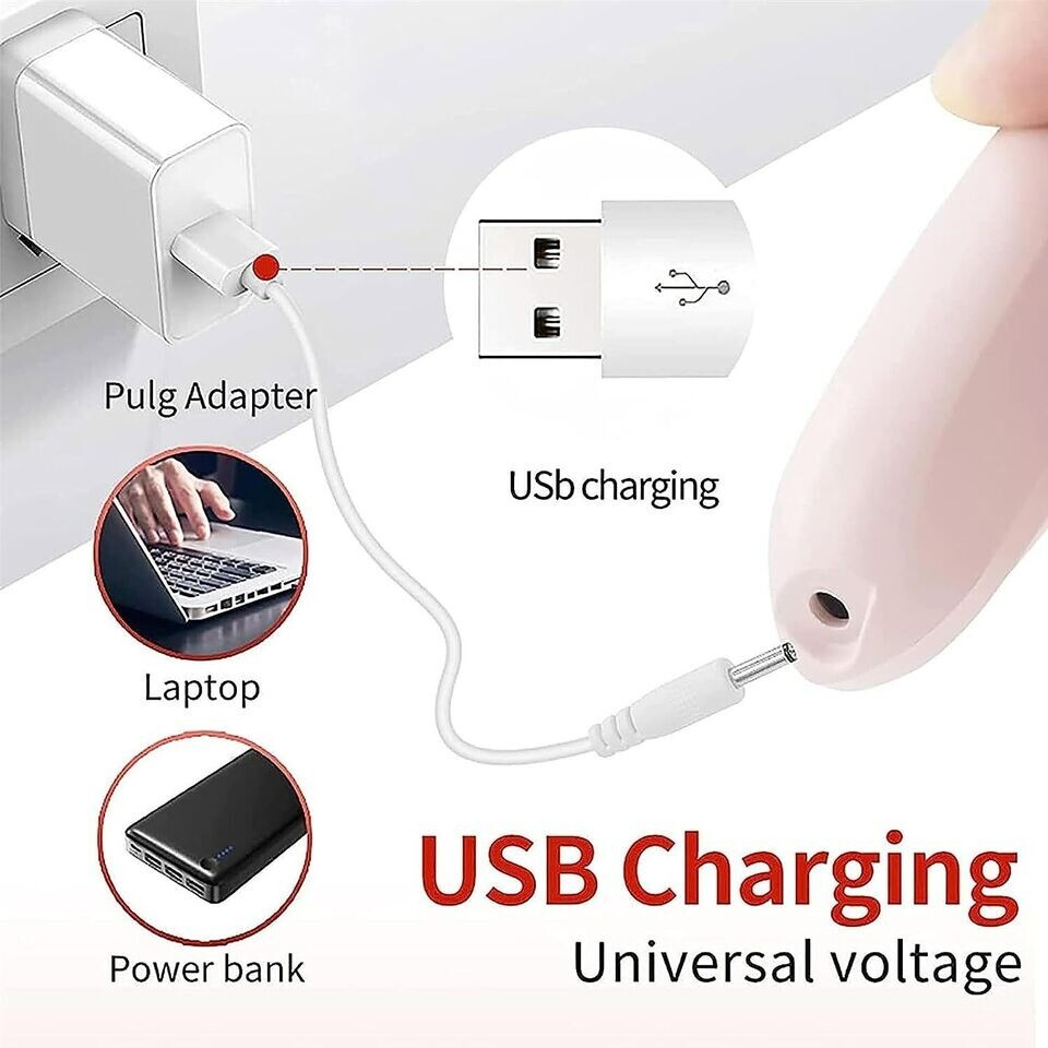 Nuve Smooth Pedicure Wand Flawless Pedi for Feet Callus Remover for Women Men