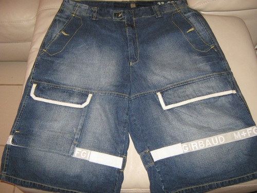 Girbaud shorts blue/white size 40 | eBay