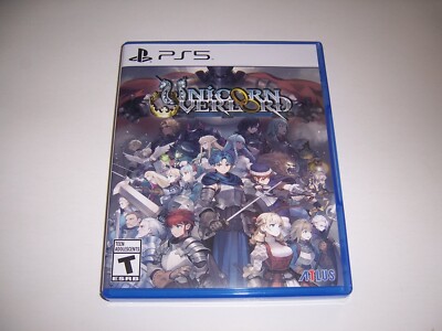 Replacement Box Case Only - Unicorn Overlord PS5 AUTHENTIC