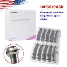 10 PCS Dental High Speed Handpiece Push Button Turbine 4 Hole NSK Pana Max Style