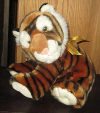 14" Bengal Tiger Plush Soft Vibrant Colors