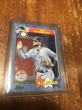 2022 Topps Series 2 - Bo Bichette - Blue 1987 All Star Insert Parallel BLUE JAYS