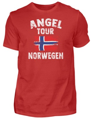 Norwegen - Angel Tour - Als Geschenk  - Herren Shirt