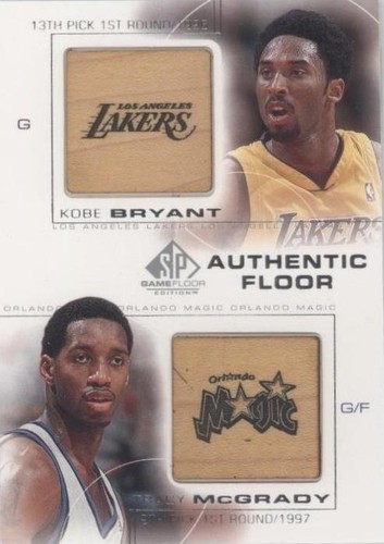 KOBE BRYANT / TRACY McGRADY 2002 UPPER DECK CLASSIC DUAL GAME