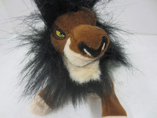 Mini Bolso de Peluche Tienda Disney SCAR El Rey León Villano 8"" Nuevo - Imagen 2 de 4