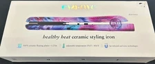 Eva NYC Ceramic Styling Hair Iron 1.25” - Floral Frenzy New In Box Free Shipping