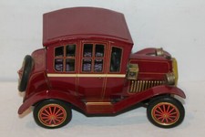 VERY NICE 1950'S TIN BATTERY OPERATED OLD FASHIONED GRANDPA CAR 
