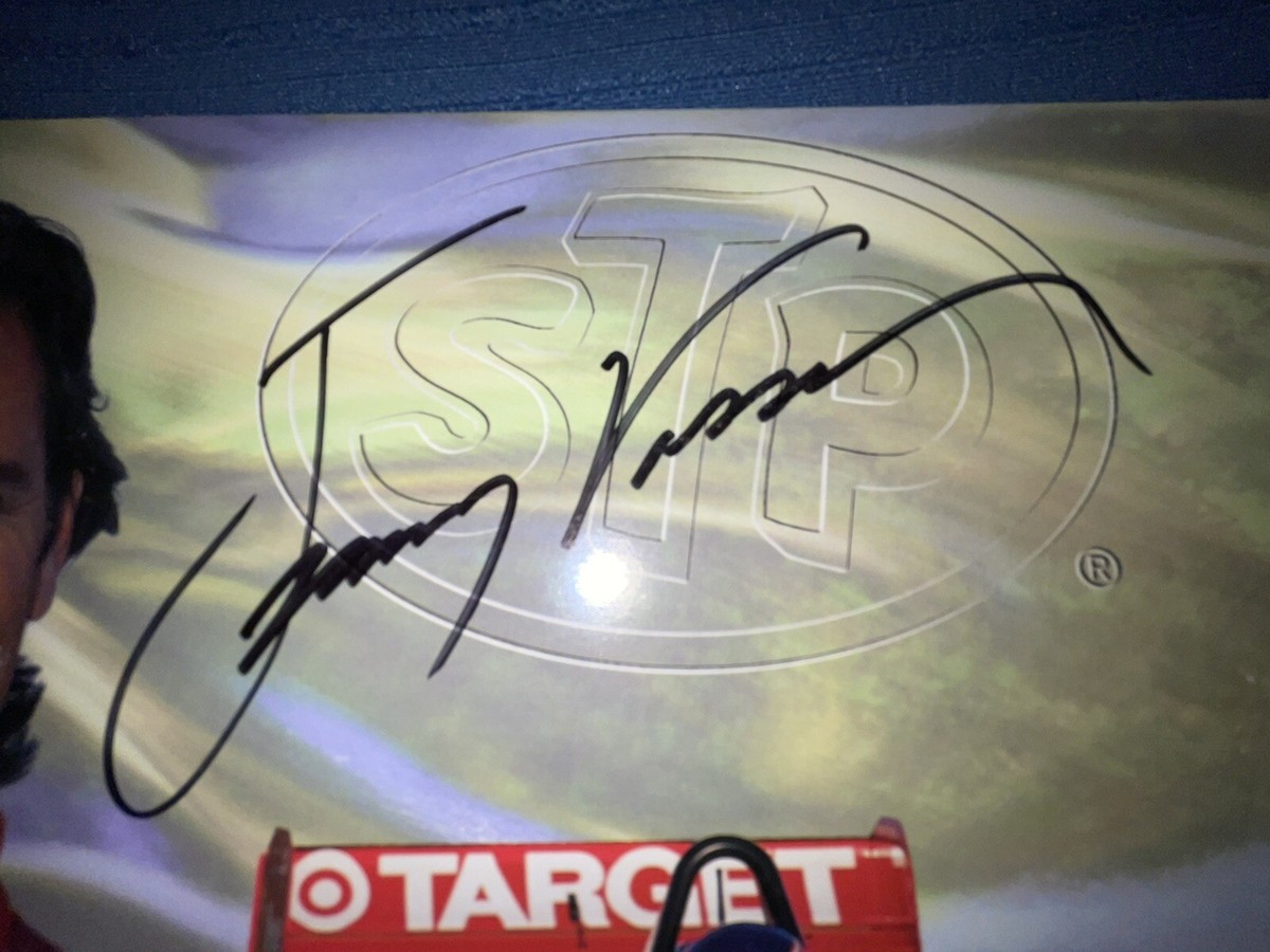 【40CD+20DVD 直筆サイン】THE WHO: 2006 TOUR V.2 Jimmy Vasser 1999 Signed STP/Target Indy Car Racing 6x9 Postcard