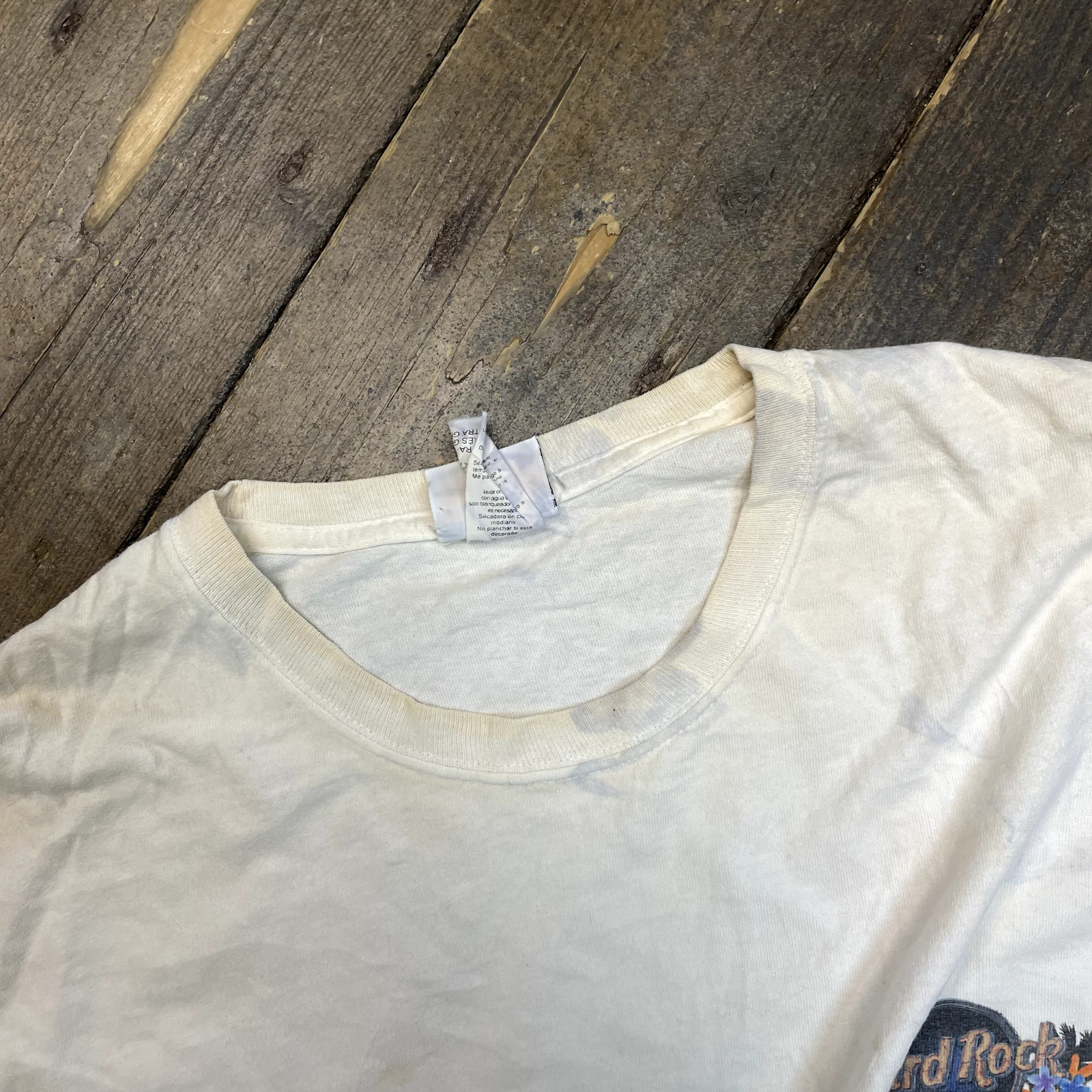 Hard Rock Cafe T-Shirt Kona Hawaii Vintage Graphic Tee, White, Mens XL image 9