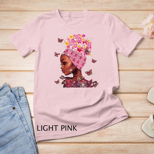 En Octubre We Wear Camiseta Unisex Rosa Negra Mujer Concientización sobre el Cáncer de Mama - Imagen 8 de 15