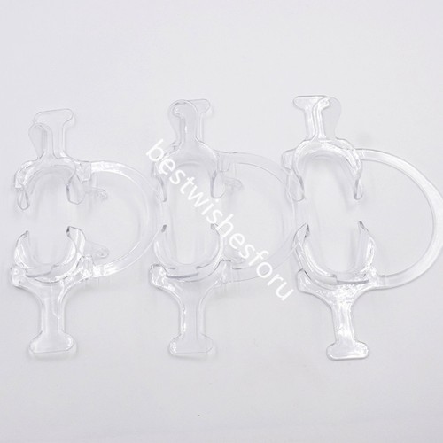 1 Pc Dental Cheek Lip Retractor Mouth Opener C-Shape Handle Wing Expanders LMS - Picture 2 of 18