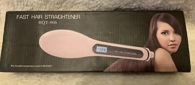 Fast Hair Straightener HQT-906 In pink New in box never used