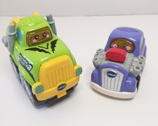 Vtech Go Go Smart Wheels Hot Rod Monster Truck AndLights Sound Tested