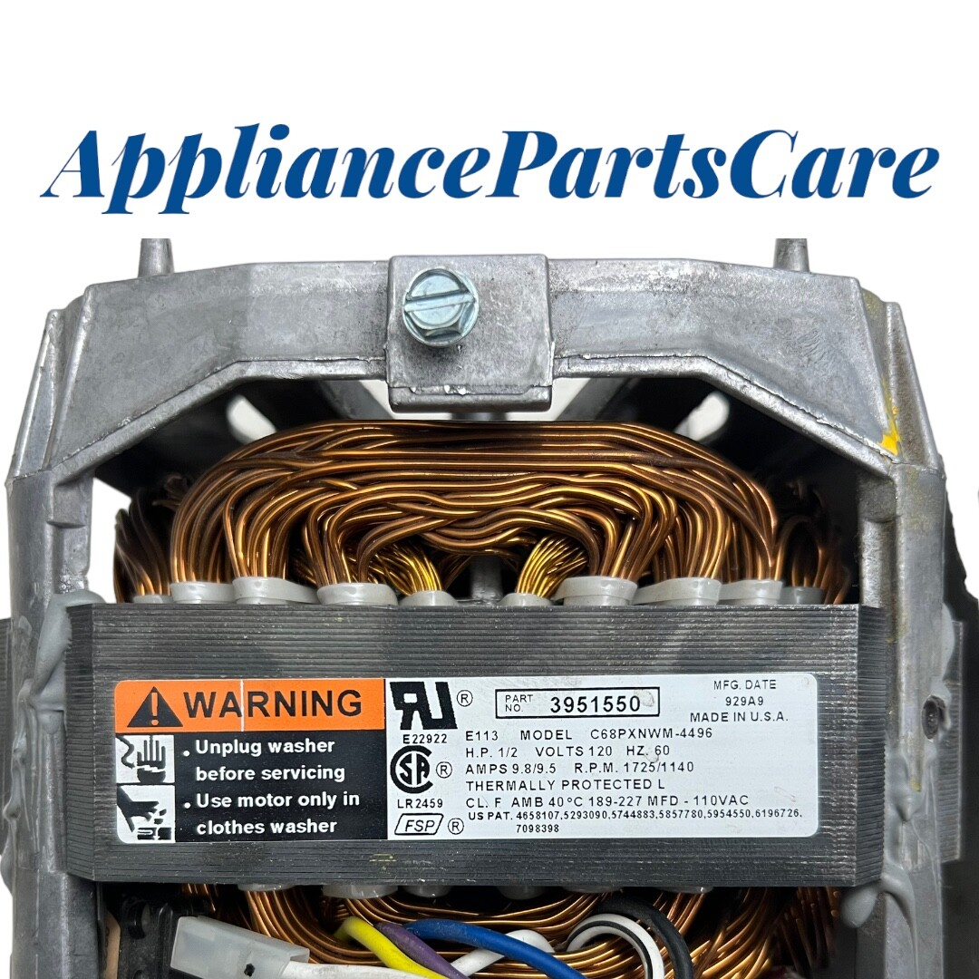 Motore USATO 1,7A 380W Per Lavatrice MCA38/64-148/WHE21 481010403885 Whirlpool E - Foto 10