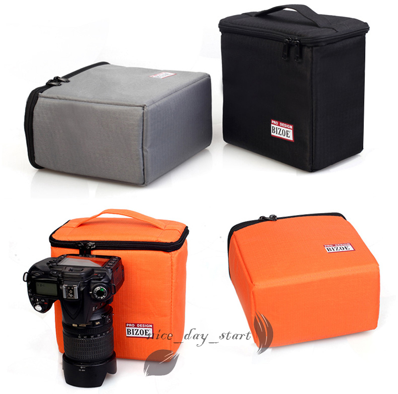 Thick Padded DSLR SLR Camera Lens Bag Inner Dividers Insert Camera Lens
