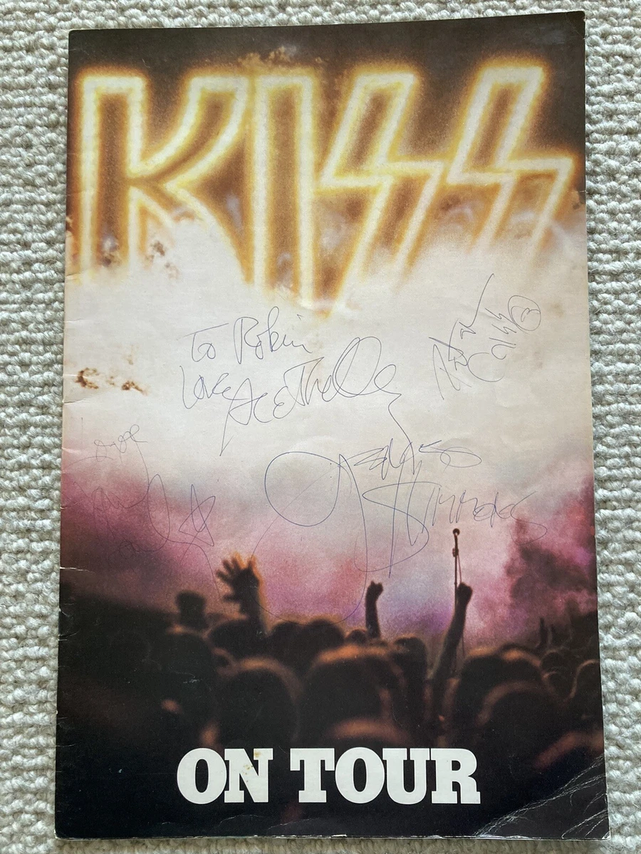 Kiss Concert Book for sale | eBay