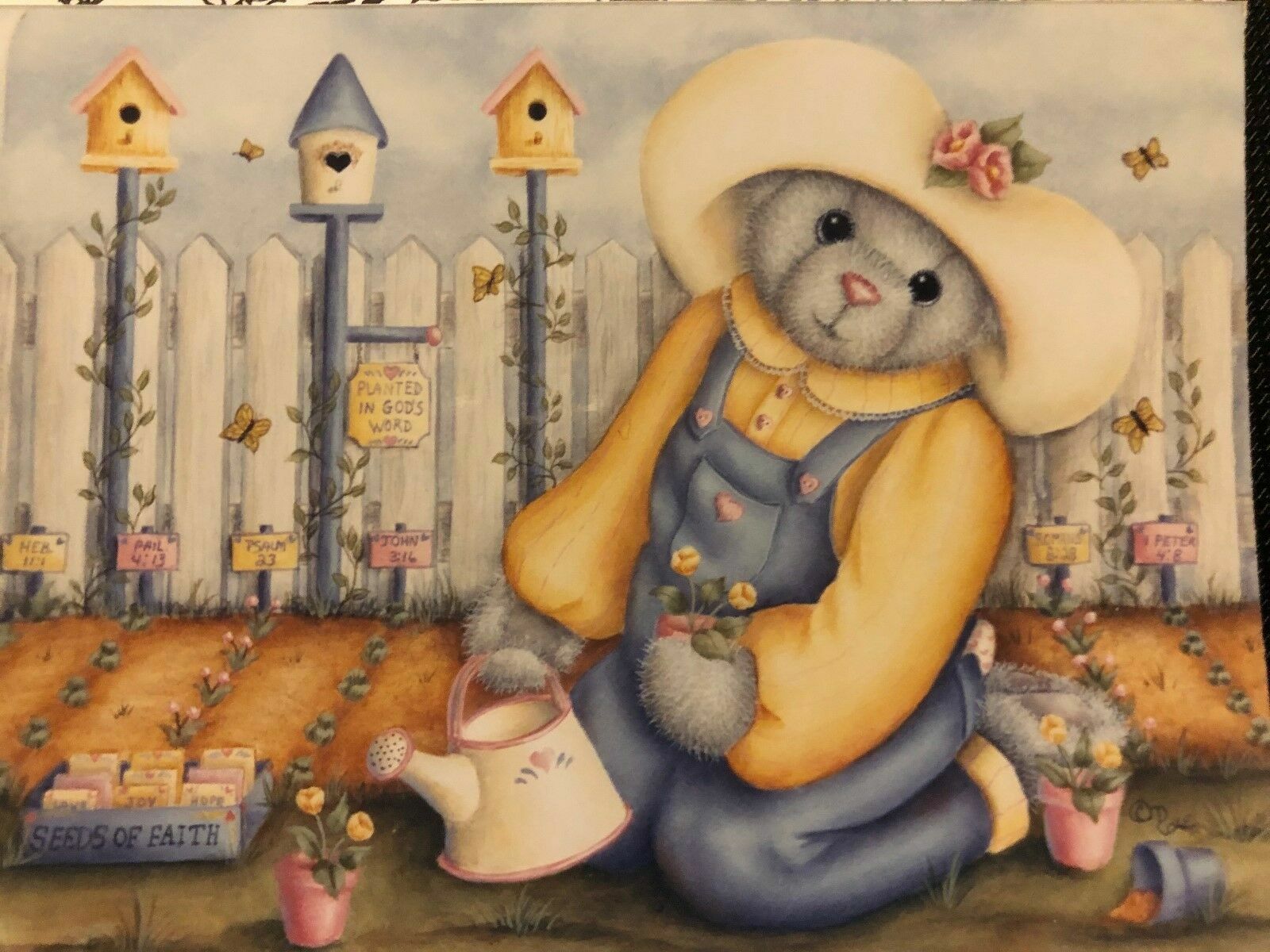 トールペイント作品Debbie Cole,CDA Ginger Bear参考