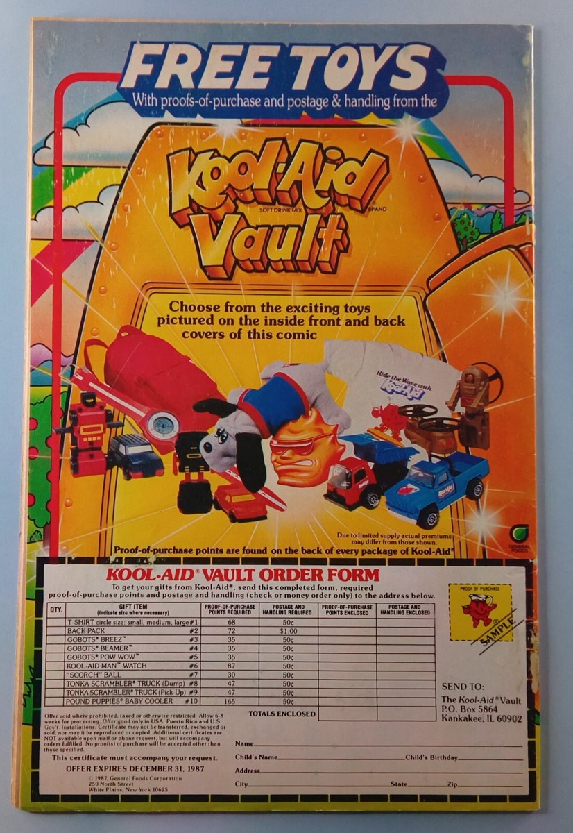 ADVENTURES OF KOOL AID MAN #4 ~ Kool-Aid Caper Sweepstakes Edition