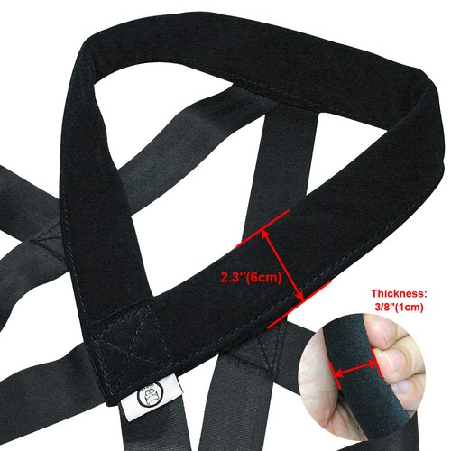 Weight Pulling Sledding Harness for Large Dogs X Back Training Pitbull Mastiff - Picture 4 of 12
