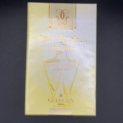 GUERLAIN CHAMPS-ELYSEES TOO MUCH EDT SEALED 50ML SPRAY