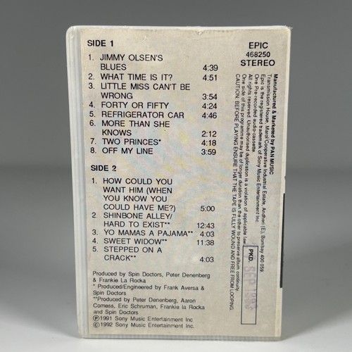 Spin Doctors Pocket Full of Kryptonite Cassette Tape India Import Clamshell RARE - Picture 3 of 4