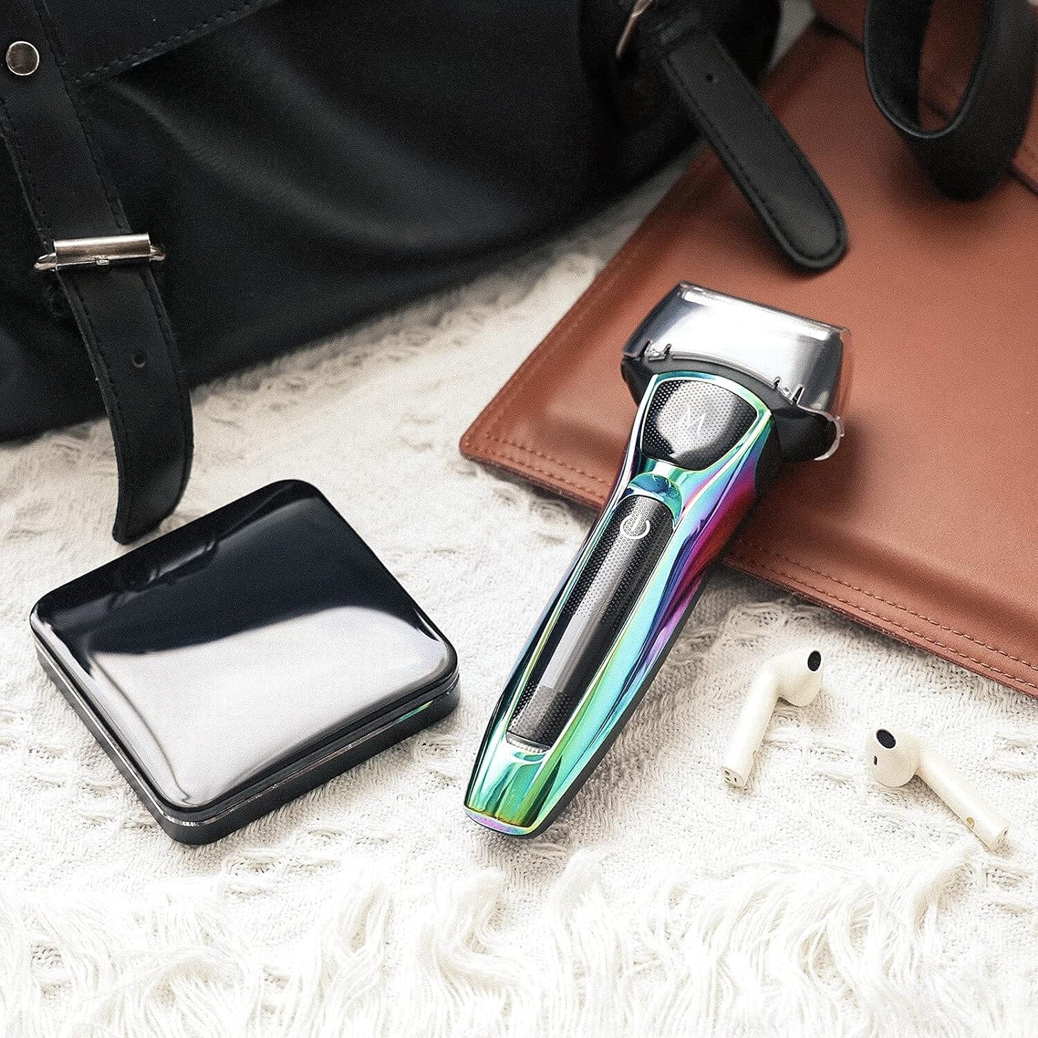 All-in-One Men's Grooming Kit - Foil Shaver with Body, Nose, and Beard Trimmers