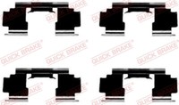 Quick Brake 109-1276 Accessory Kit, Disc Brake Pad For Honda MG Rover