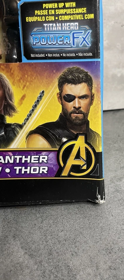 Marvel Avengers Infinity War Titan Hero Series 6pk Figuras Colección con THANOS Foto 4 de 4