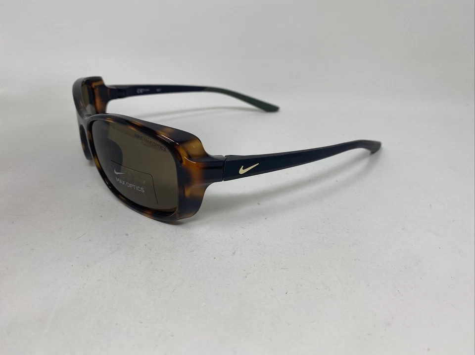 NIKE BREEZE CT 8031 220 57/18/130 MAX OPTICS GLOSSY TORTOISE BLACK W/ BROWN &M44 - Imagem 2 de 4