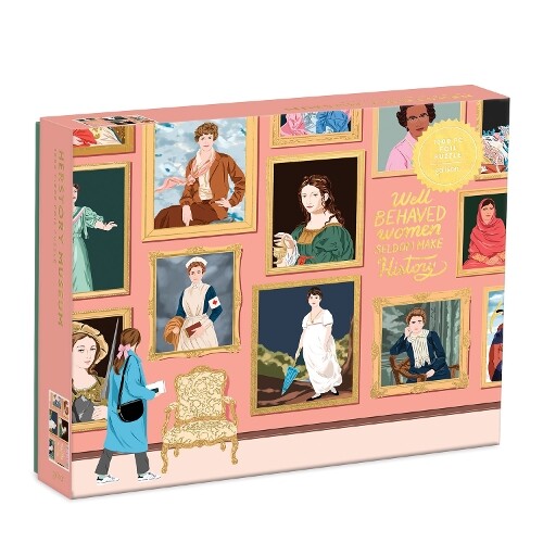 Thumbnail - Herstory Museum 1000 Piece Foil Puzzle (us Import)