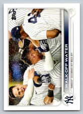 Walk-Off Water CC, CL #119 2022 Topps  New York Yankees