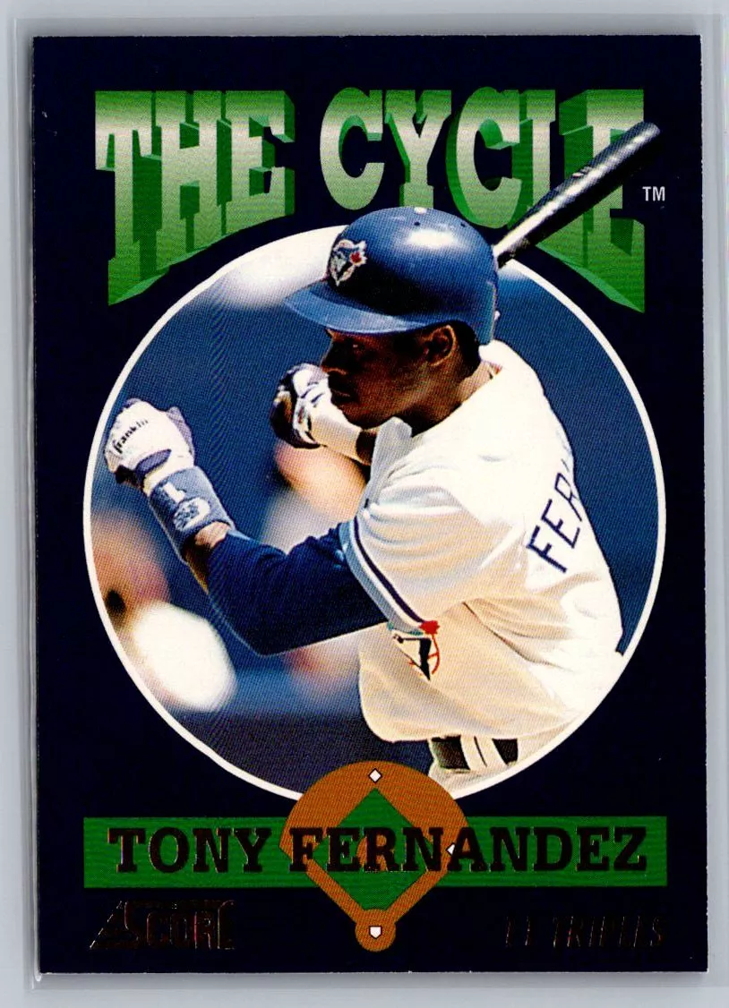 Tony Fernandez trading card