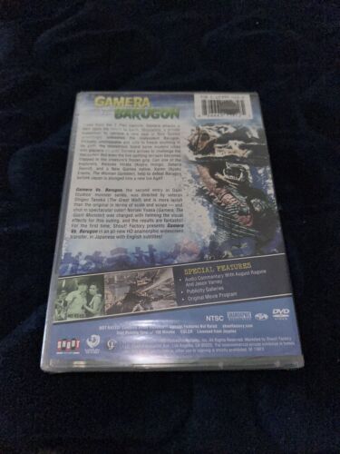 Gamera vs. Barugon (DVD, 2010). Rare OOP Shout Factory Brand New - Picture 3 of 6