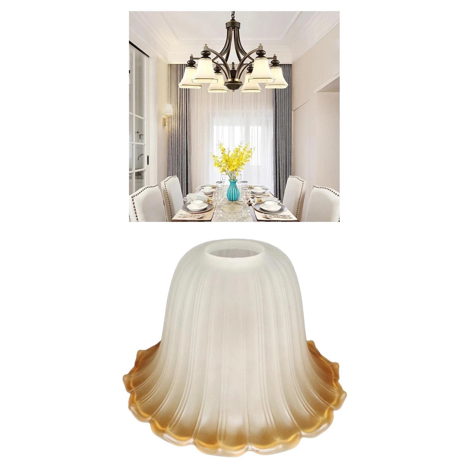 Colgante Multicolor Cristal Tonos Pantallas de lámpara