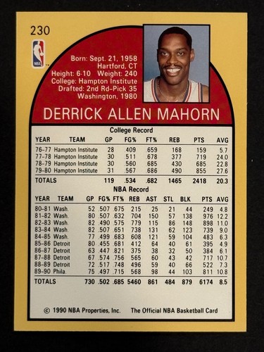 1990-91 Hoops Basketball Cards Complete Your Set U-Pick (#'224-440) NM to Mint - Foto 30 di 430