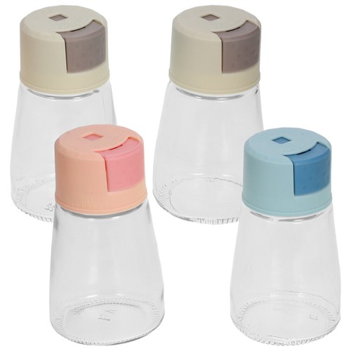 4pcs Dispenser Bottles Metering Salt Shaker Metering Salt