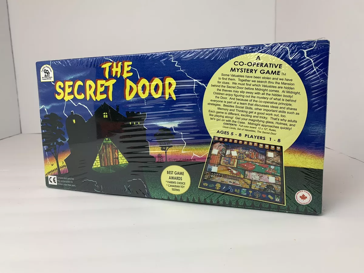 Mystery Board Game The Secret Door by Family Pastimes - Award Winning