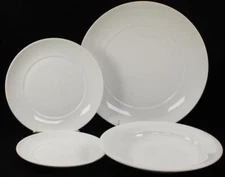 Wedgwood Ashlar Set of Dinner Plate Salad Plate Bread & Butter Plate & Rim Soup