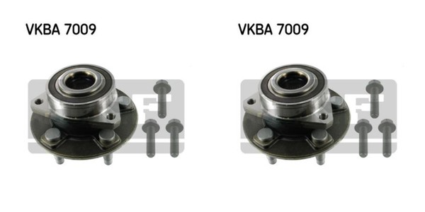 SKF 2X Radnabe Radlagersatz Hinten FüR Opel Insignia A Caravan Vauxhall G09-image
