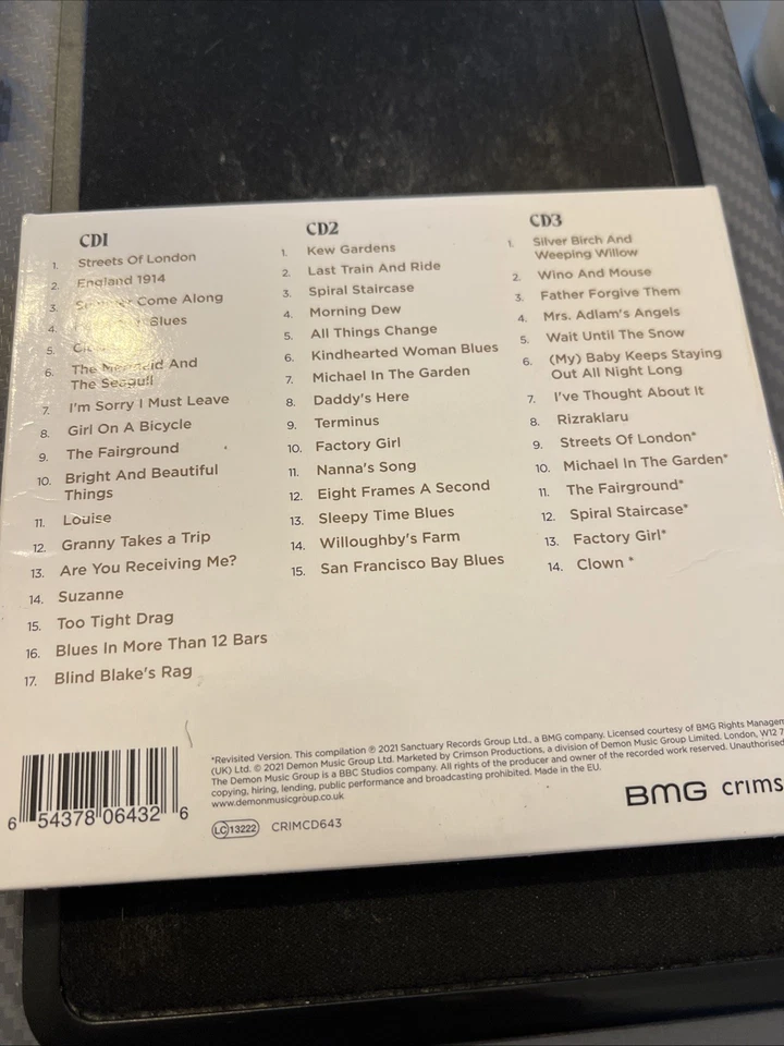 (CD1031) Gold by Ralph Mctell (CD, 2021) Rare 3CD Set - Greatest Hits 46 Tracks - Image 2 of 2