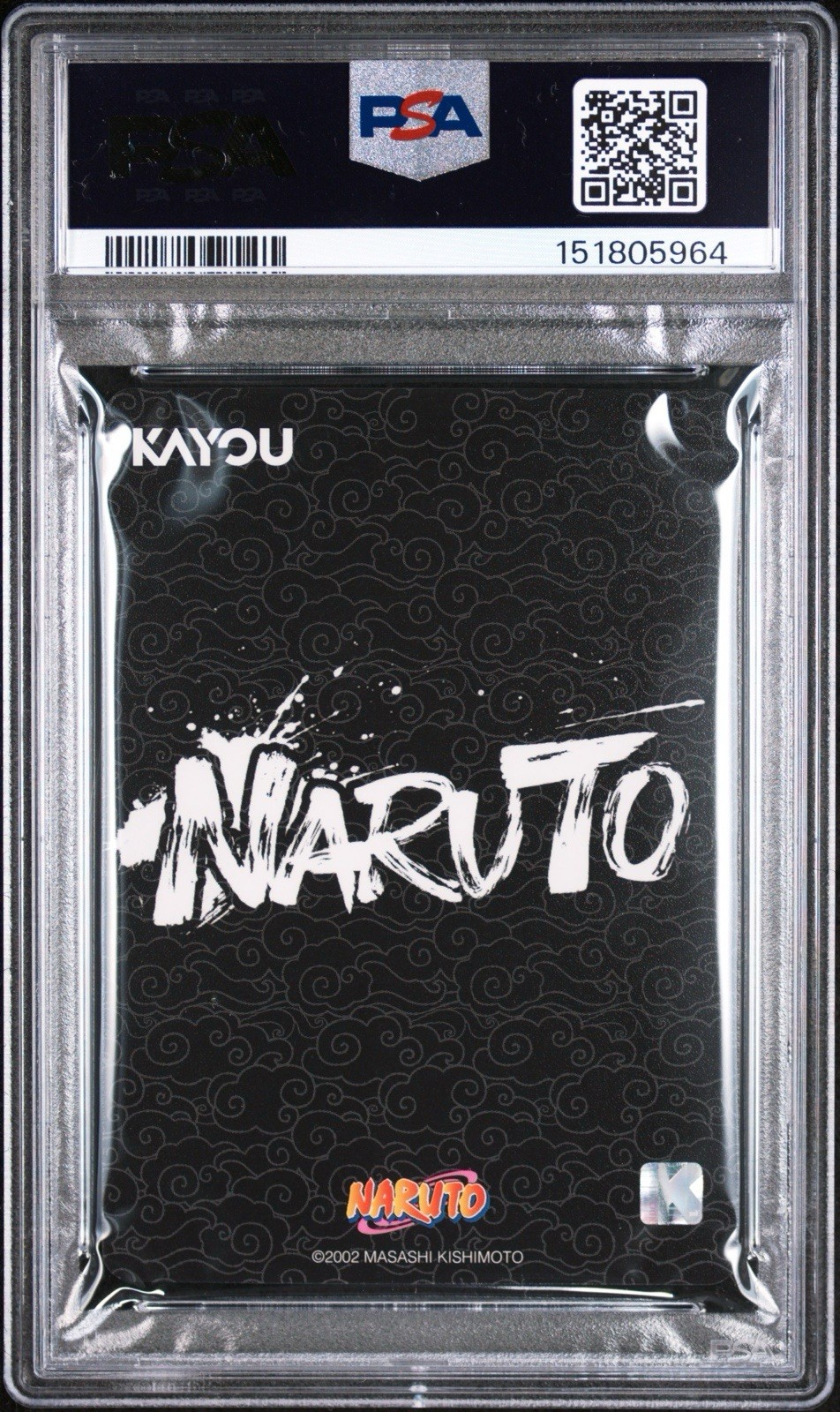 PSA 10 Naruto Kayou English Sasuke Uchiha NRSA01 SE-001L5 Heaven Scroll Series 1 view 2
