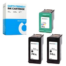 Compatible OSI 74XL 75XL Combo Pack 3 Ink for HP PhotoSmart C4240 C4250 C4270