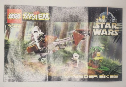New ListingLEGO Star Wars Speeder Bikes 7128 Complete Set, No Box, Assembled