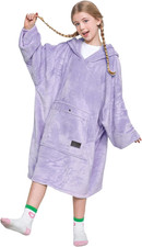 Christmas Gifts for Kids, Oversized Blanket Hoodie Sweatshirt for Kids, Wearable